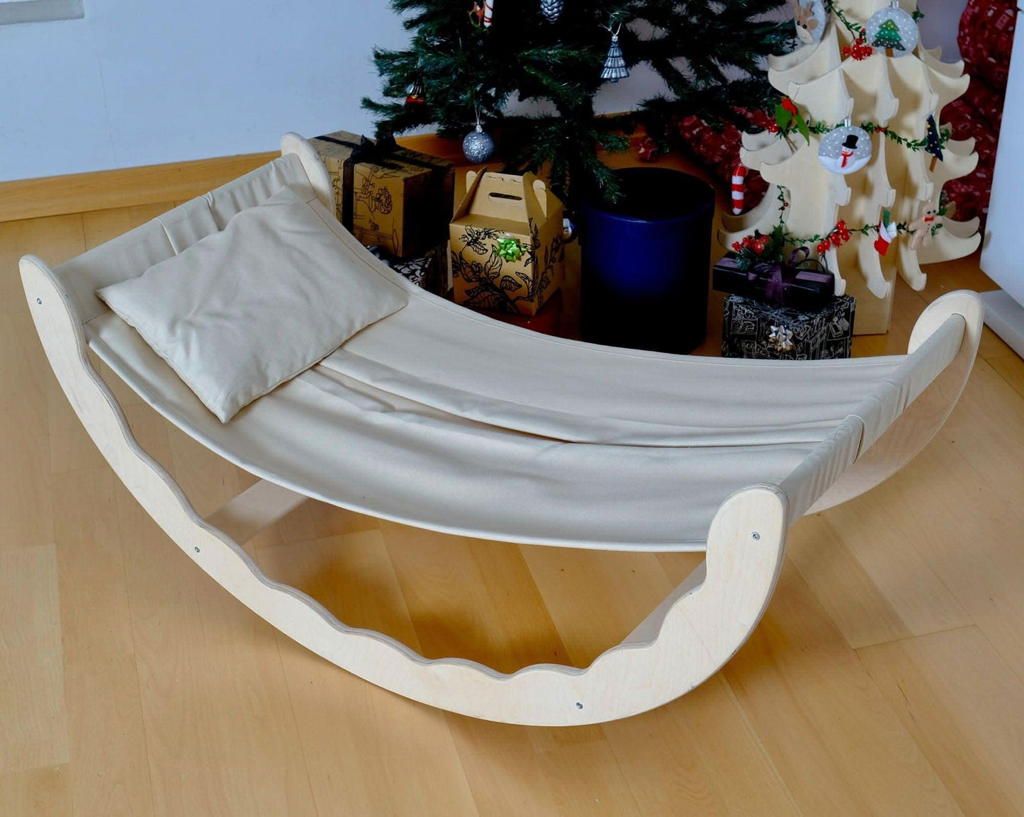 Wooden Hammock for Toddler-4